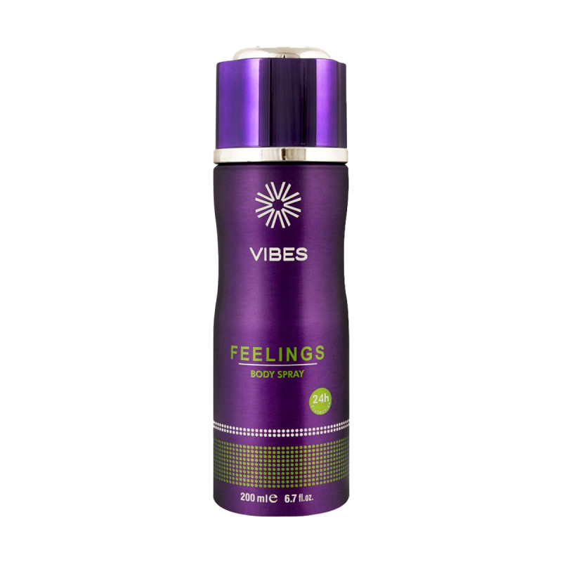 Hemani Vibes Feelings Body Spray, 200ml