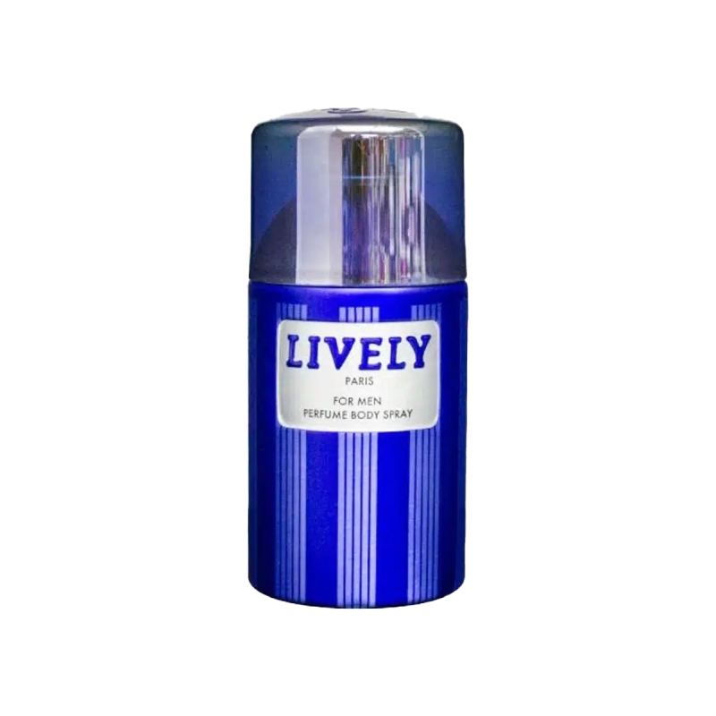 LIVELY PARIS 250ML BODY SPRAY