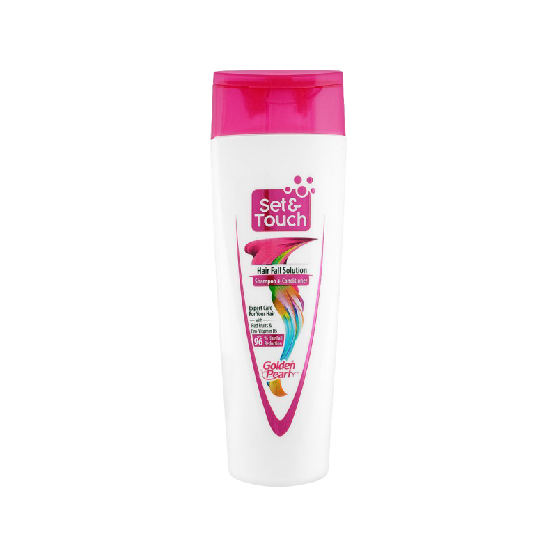Golden Pearl Set & Touch Hair Fall Solution Shampoo + Conditioner, 190ml