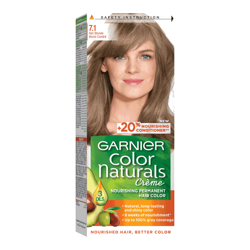 Garnier Color Naturals Creme - 7.1 Natural Ash Blonde