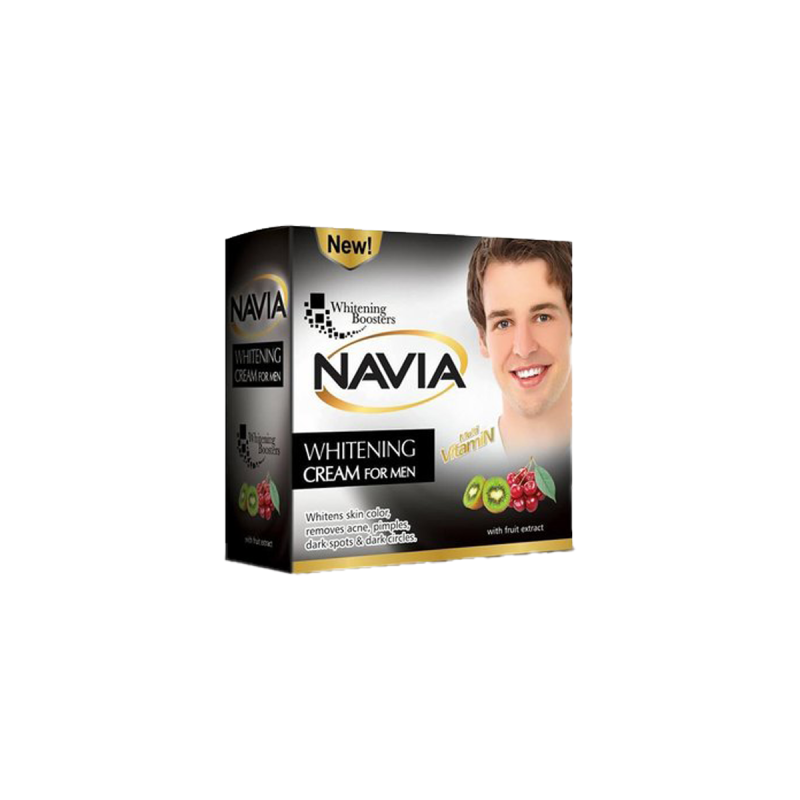 Navia Men Beauty Night Fairness Cream 30g with Fruit Extracts Multi-Vitamin for Face and Body