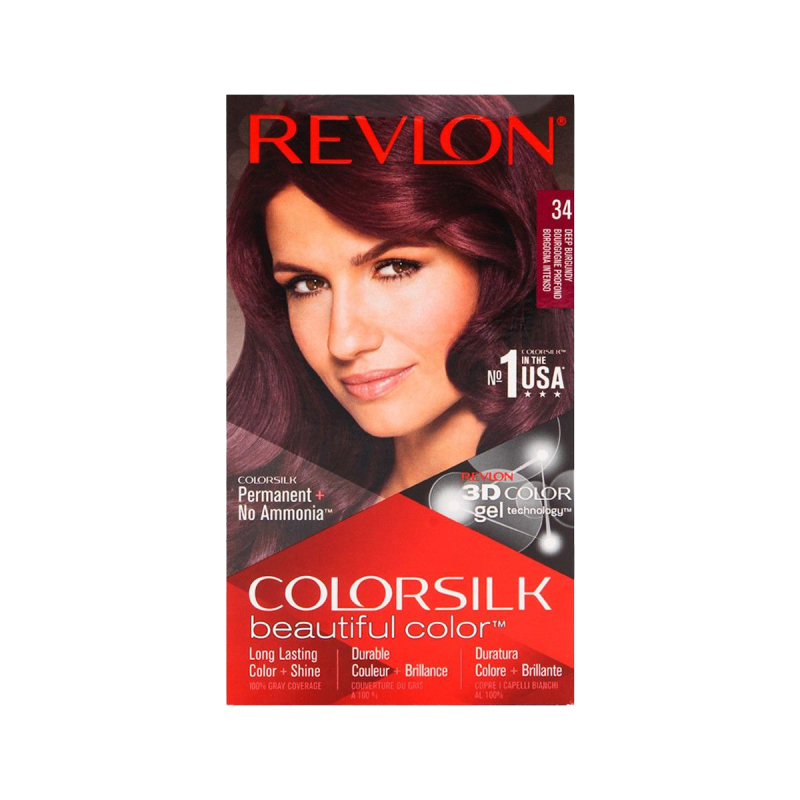 Revlon Colorsilk Deep Burgundy Hair Color 34