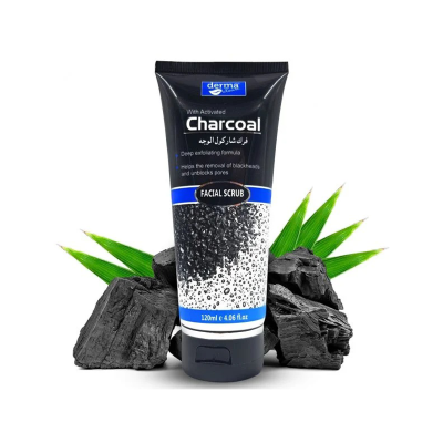Charcoal Facial Scrub – 120ml