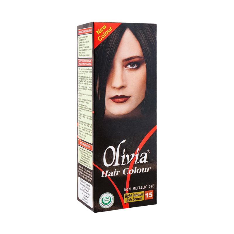 Olivia Hair Colour, 15, Light Intense Ash Brown