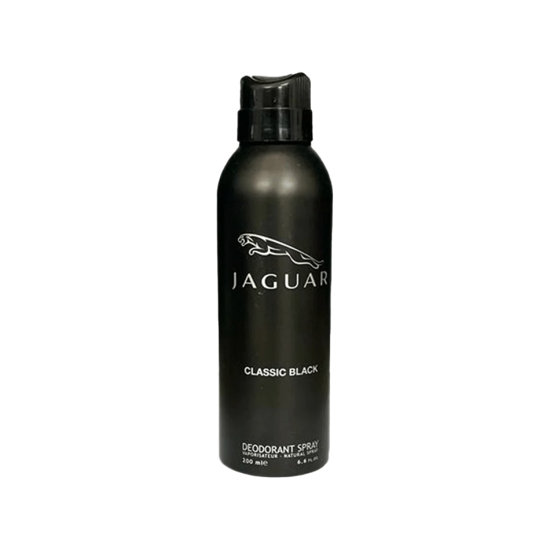Jaguar Classic Black Body Spray Deodorant For Men 200 ML