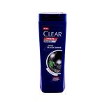 Clear Men Triple Anti-Dandruff Cool Black Shine Shampoo 185Ml