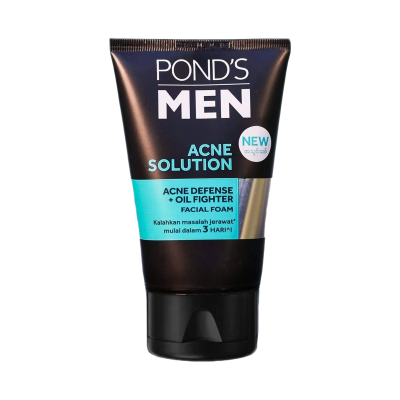 Pond's Men Acne Solution Acne Defense + Oil Fighter Facial Foam