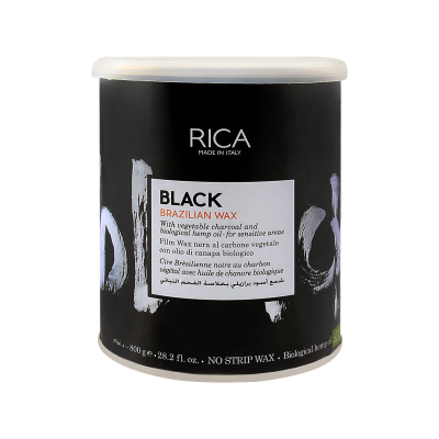 Rica Black Brazilian No Strip Wax 800mL
