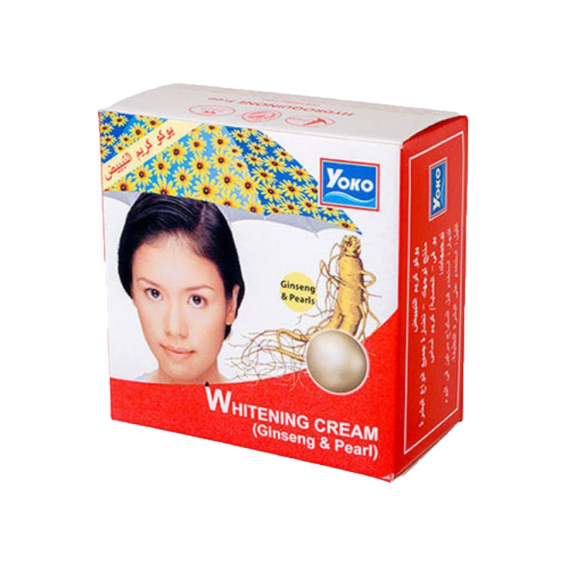 YOKO WHITENING CREAM WITH GINSENG & PEARLS