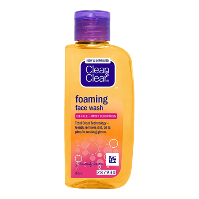 Clean & Clear Essential Foaming Facial Wash 50Ml