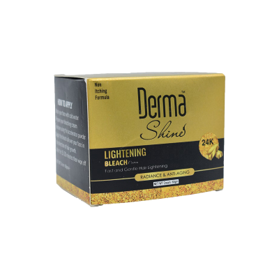 Derma Shine 24K Gold Anti Aging Lightening Bleach Cream 60gm