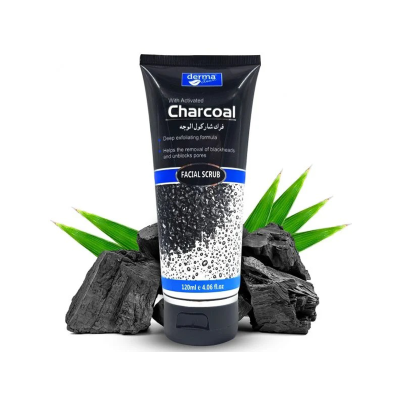 Charcoal Facial Scrub – 120ml