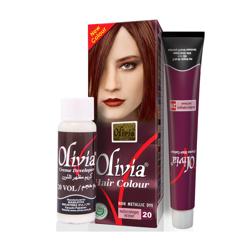 Olivia Hair Colour - Medium Mahogany Red Brown