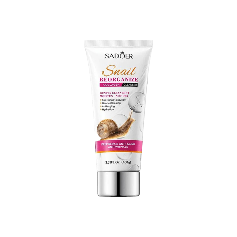 SADOER Snail Reorganize Collagen Facial Cleanser 100g