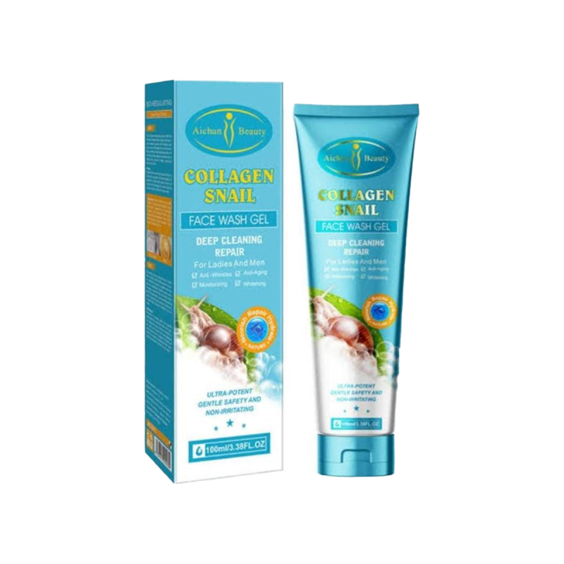 Aichun Beauty Collagen Snail Face Wash Gel