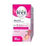 Veet Silky Fresh Hair Removal Lotion for Normal Skin, 80g