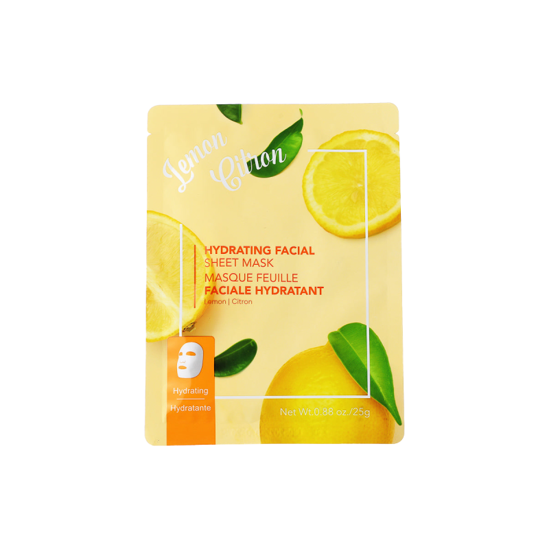 Share with friends:    Pack Of 3 | Hydrating Facial Sheet Mask(Lemon)
