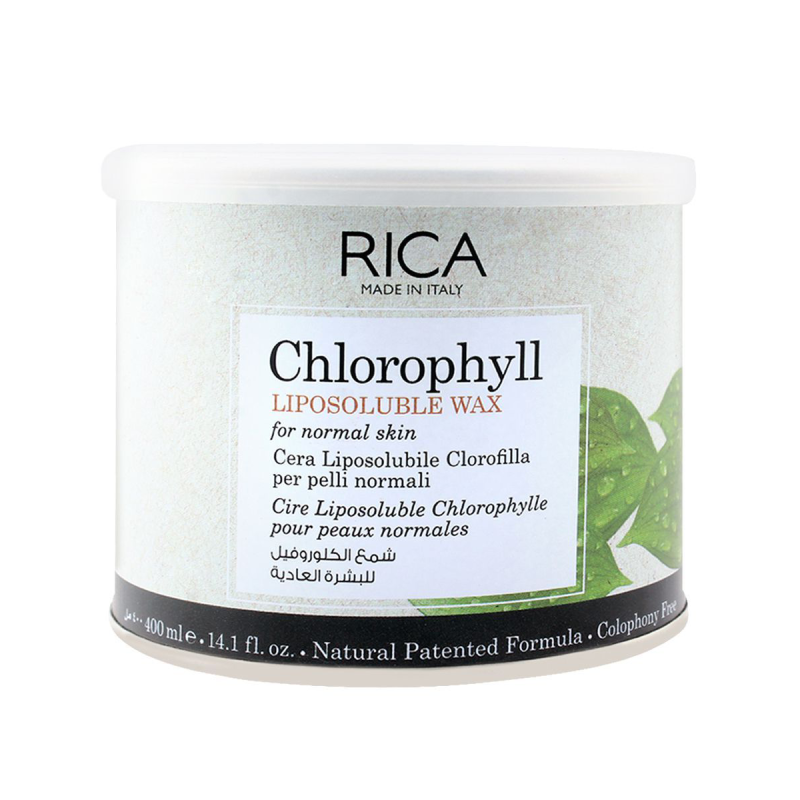 RICA Chlorophyll Normal Skin Liposoluble Wax 400ml
