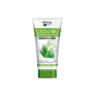 Derma Clean Aloevera Whitening Brightening Mask 120 ML