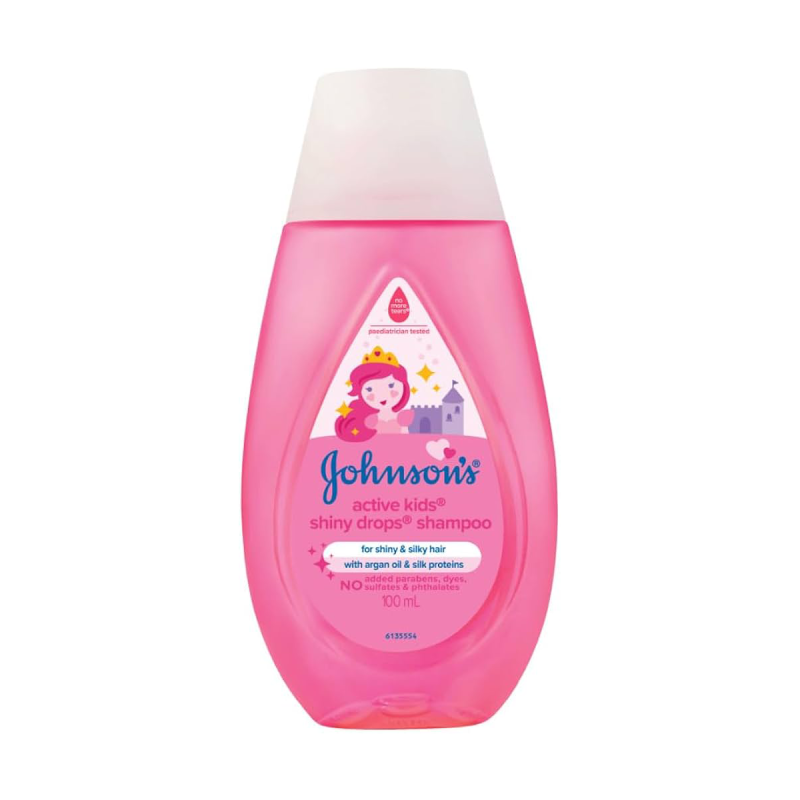 Johnson's Baby Active Kids Shiny Drops Shampoo, 100ml