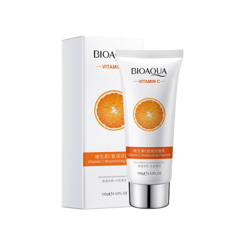 Bioaqua Vitamin C Moisturizing Deep Cleansing Cleanser 100g