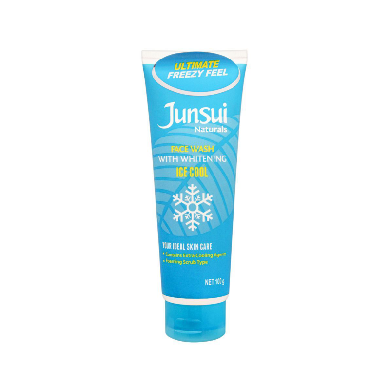 Junsui Ice Cool Face Wash With Whitening, 100g