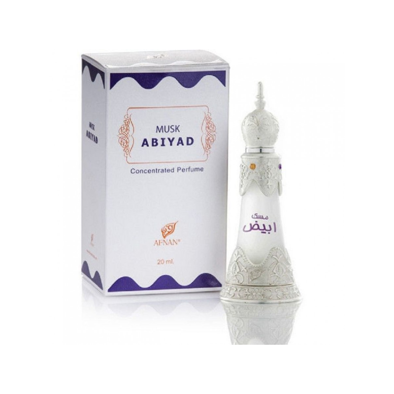 Afnan Musk Abiyad Attar For Unisex - 20ML