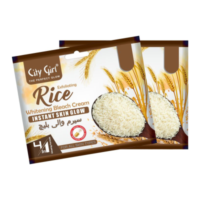 City Girl Rice Bleach Cream 3 Sachet