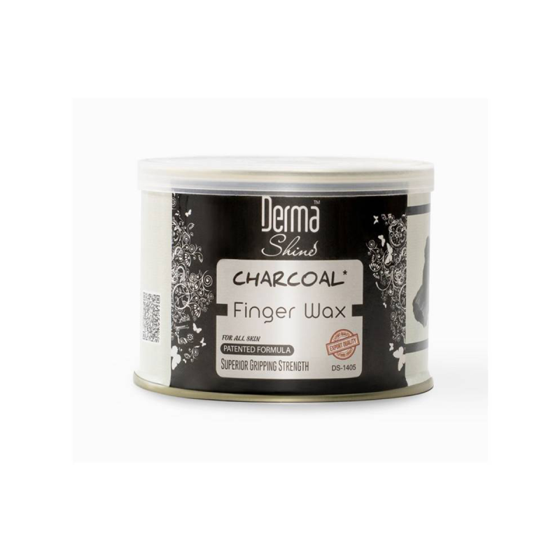 Derma Shine Charcoal Finger Wax 250g