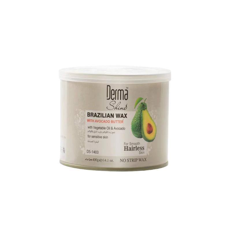 Derma Shine Brazilian Wax with Avocado Butter 400g