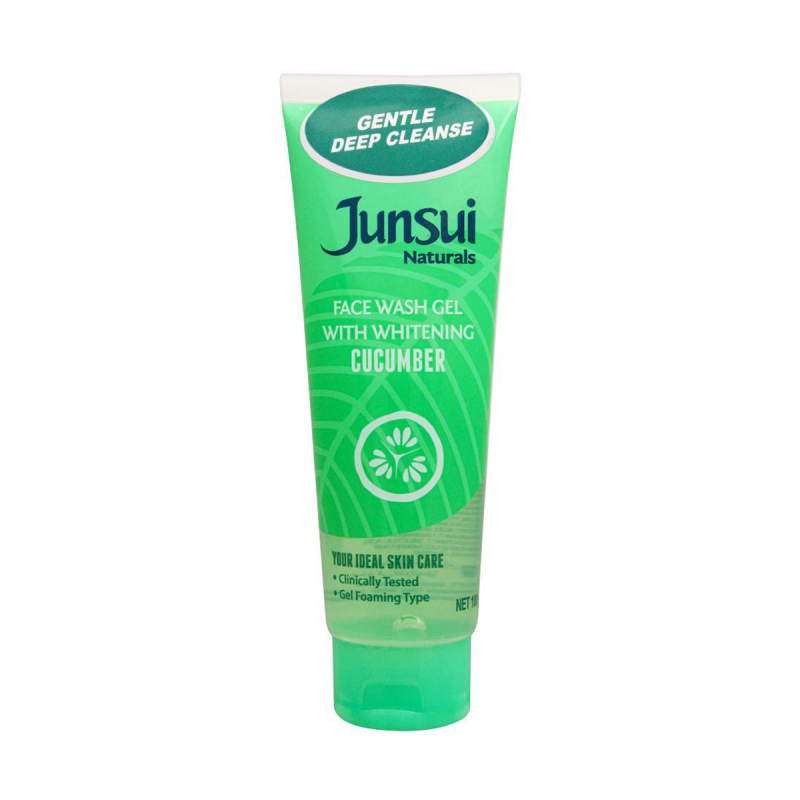 Junsui Cucumber Whitening Face Wash Gel With Whitening, 100g